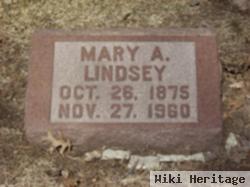 Mary A Lindsey