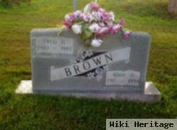 Fred H Brown