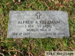 Alfred A Freeman