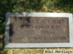 Martha Evatt Burt