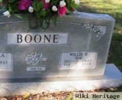 Willie Robert Boone