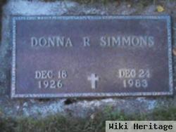 Donna R Simmons