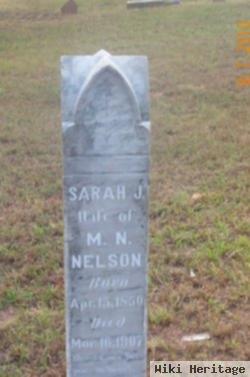 Sarah J Nelson