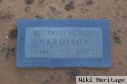 Rev David Richard Hardison