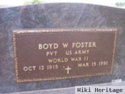 Boyd W. Foster