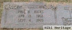 Phil H. Hicks