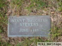 Infant Daughter Stevens