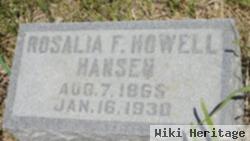 Rosalia Frances Howell Hansen