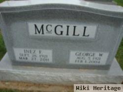 Inez F Mcgill