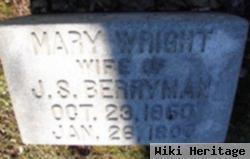 Mary Wright Berryman