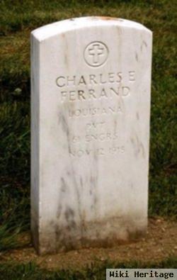 Pvt Charles E Ferrand