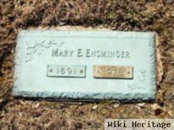 Mary E Breyer Ensminger