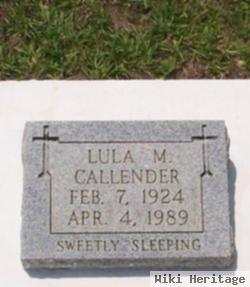 Lula M Callender