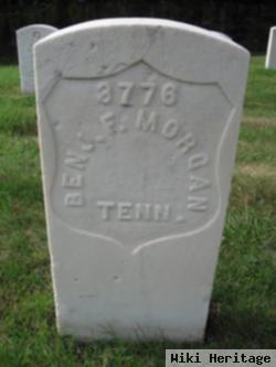 Pvt Benjamin F Morgan