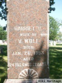 Harriet V Wolf