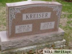 Anna M. Spence Kreiser