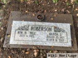 William "bill" Roberson