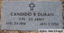 Candido B Duran