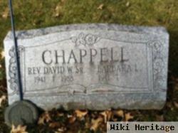 Rev David W. Chappell