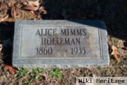 Alice Mimms Holleman