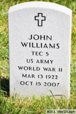 John "joe" Williams