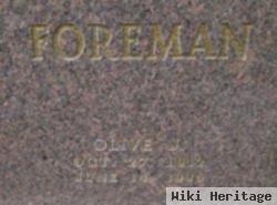 Olive J Foreman