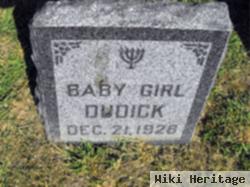 Baby Girl Dudick