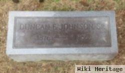 Duncan E Johnson, Sr