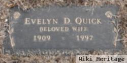 Evelyn D Quick