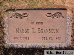 Madge L Branscum