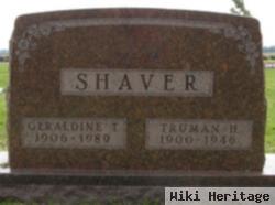 Truman H Shaver