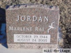 Marlene Rae Huddleston Jordan