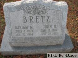 Miriam M. Bretz