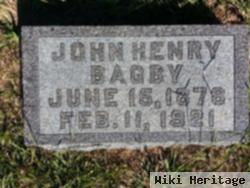 John Henry Bagby