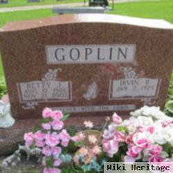 Betty J Stilwell Goplin