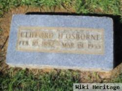 Clifford H Osborne