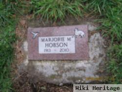 Marjorie M. Hobson