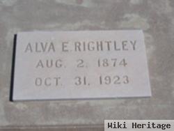 Alva E Rightley