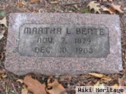 Martha L. Rohde Bente