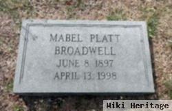 Mabel Bardeen Platt Broadwell