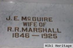 Jennie E. Mcguire Marshall