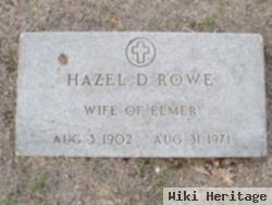 Hazel D Rowe