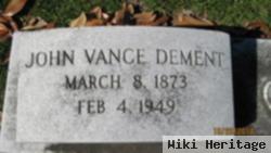 John Vance Dement