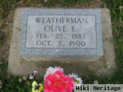 Olive Esther Weatherman