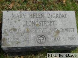 Mary Helen Degroat Longstreet