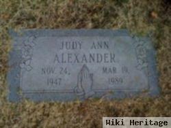 Judy Ann Alexander