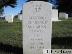 Ltjg Clifford Clarence Mccartin