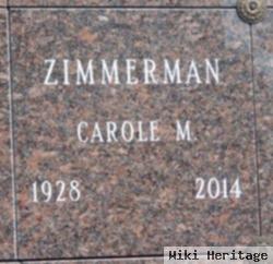 Carole M St. Louis Zimmerman