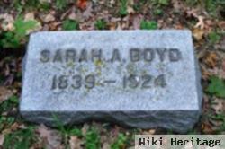 Sarah A. Coultrap Boyd