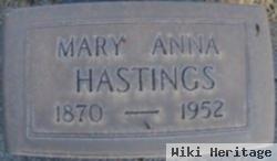 Mary Anna Hastings